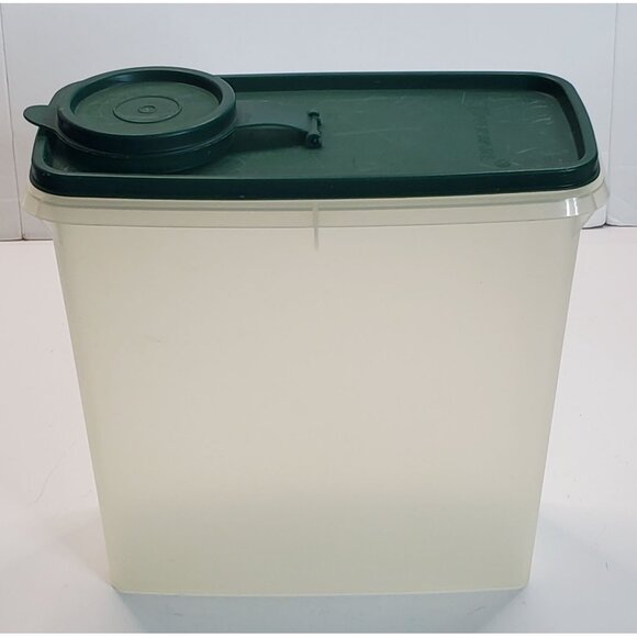 Tupperware Modular Mate Container With Green Lid 13 Cups 469-5 Two Piece - Picture 7 of 12